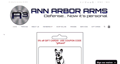 Desktop Screenshot of annarborarms.com